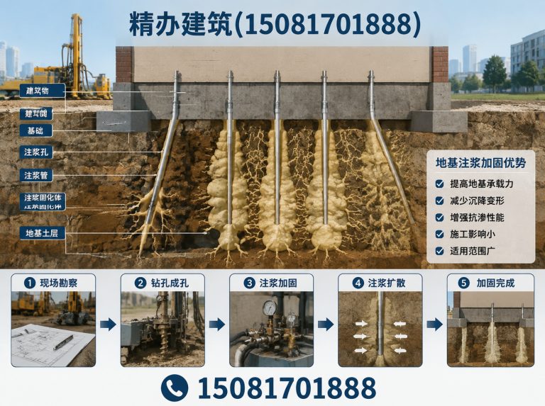 邱县路基沉降注浆加固展示图